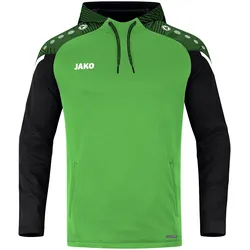 Jako Kapuzensweat Performance soft green/schwarz 128