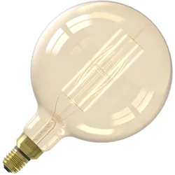 Calex | Megaglobe High Lumen G200 | Gold | Gerade Glühwendel | 10,5W | E27 Fassung