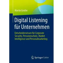 Digital Listening für Unternehmen, Fachbücher von Martin Grothe