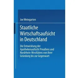Staatliche Wirtschaftsaufsicht in Deutschland, Fachbücher von Joe Weingarten