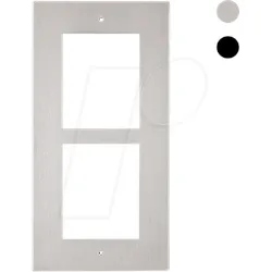 2N 9155012 - Frontblende für 2N Unterputzrahmen, nickel, 2-fach