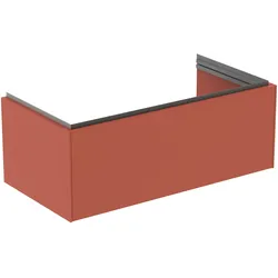 Ideal Standard Möbelwaschtischunterschrank Conca 1 Auszug Sunset 1000x505x370 mm Push-Open mit Softclose-Einzug