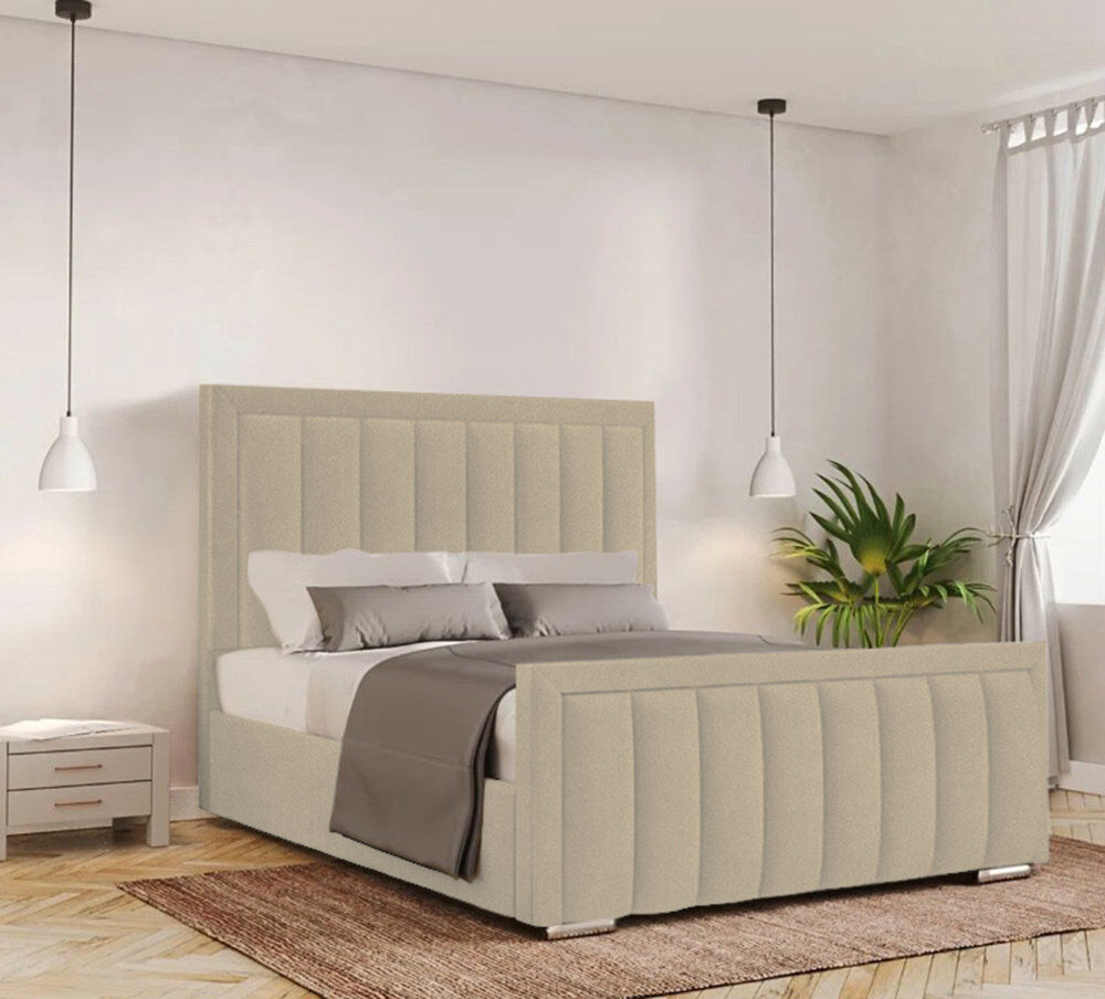 Fairmont Park Yatton Upholstered Bed Coffee Single (3')