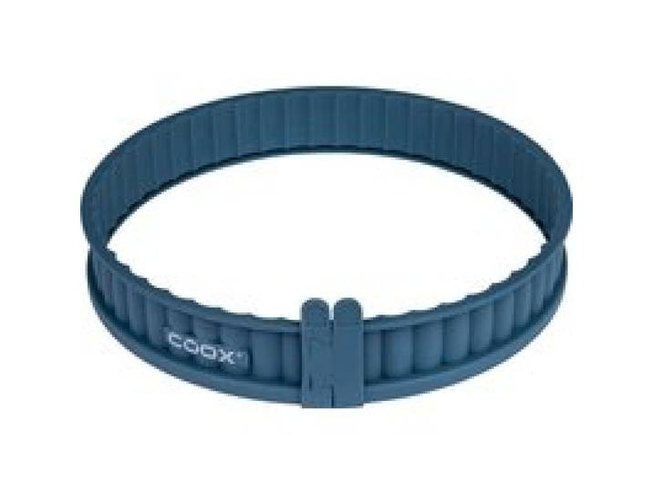 COOX Moule à quiche en silicone (bleu gris)