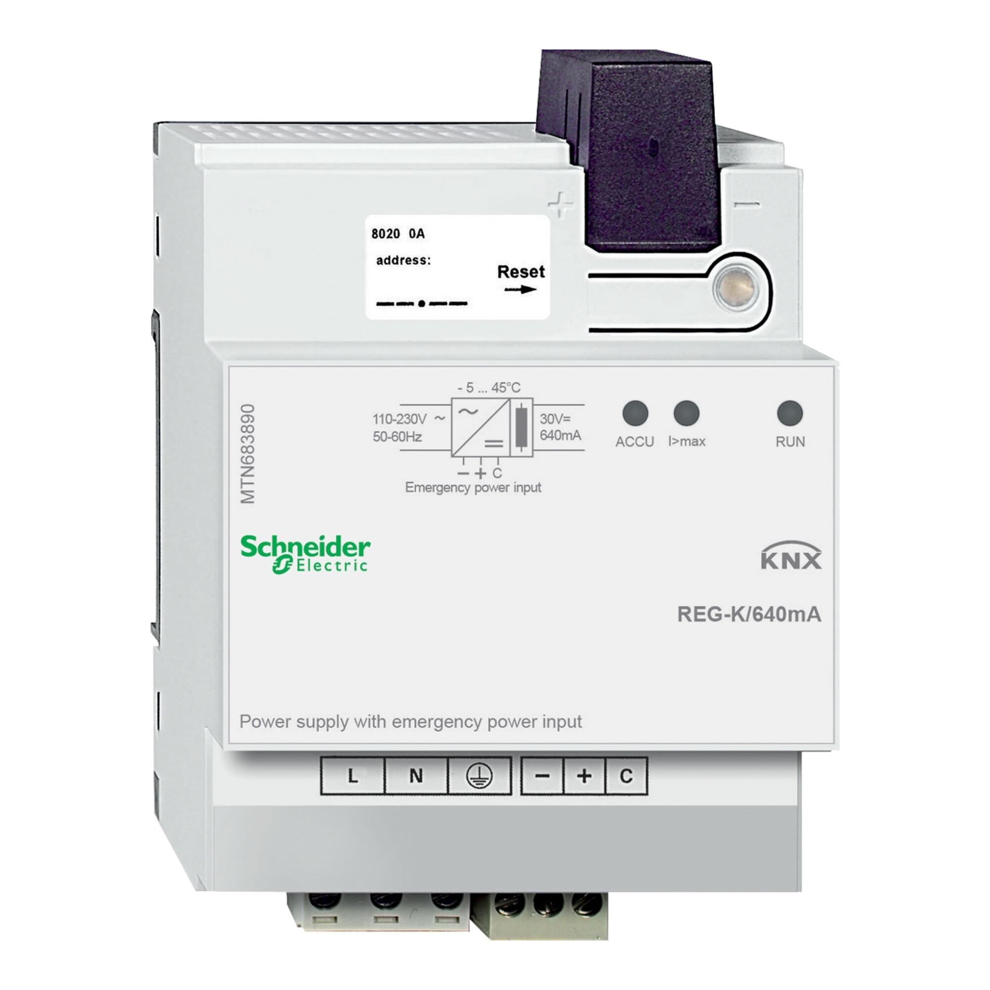 Schneider Electric KNX Spannungsversorgung REG-K/640 mA MTN683890)