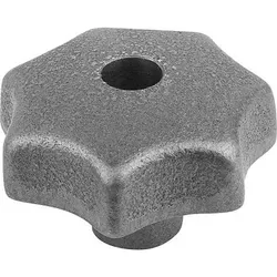 Sterngriff D=M16, D1=80 H=50, Form D, Grauguss