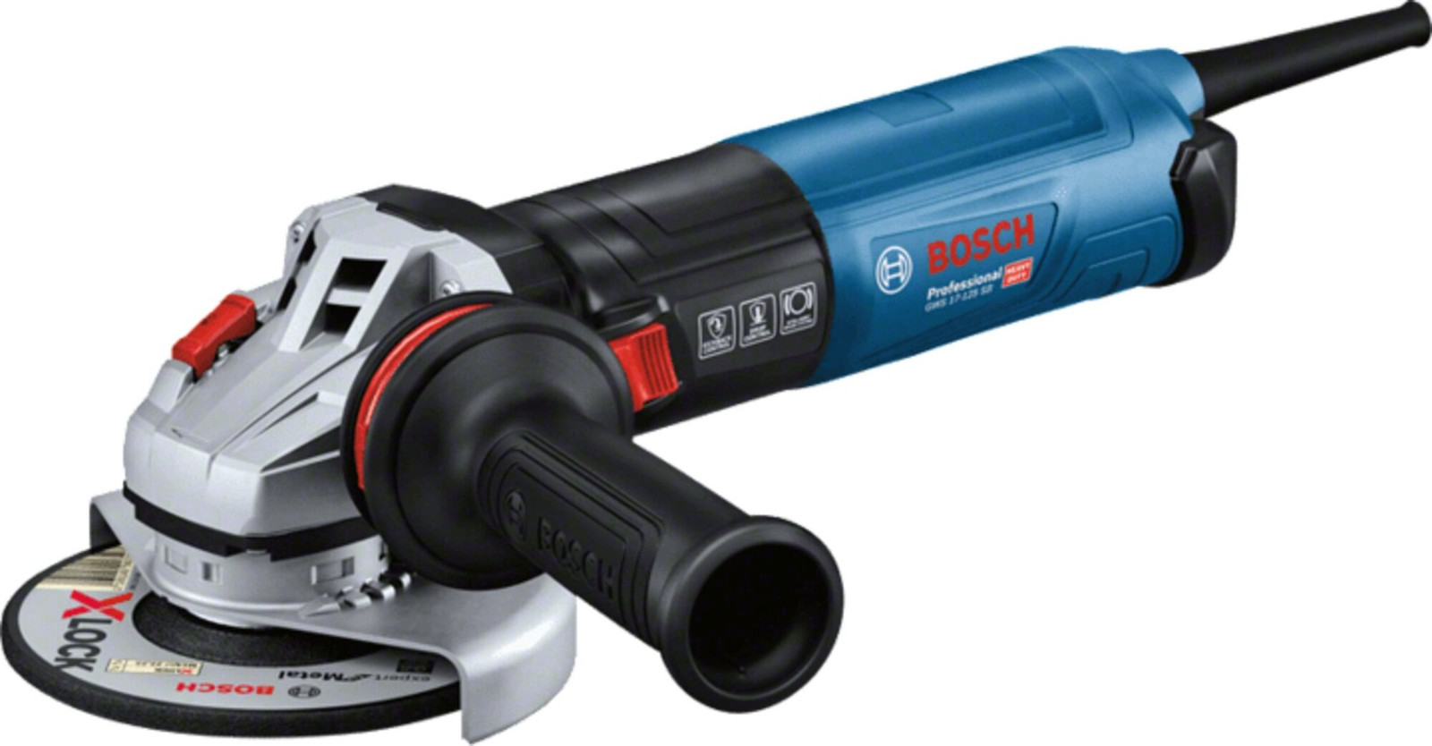 Bosch Professional GWS 17-125 SB Haakse slijpmachine, 1.700 W