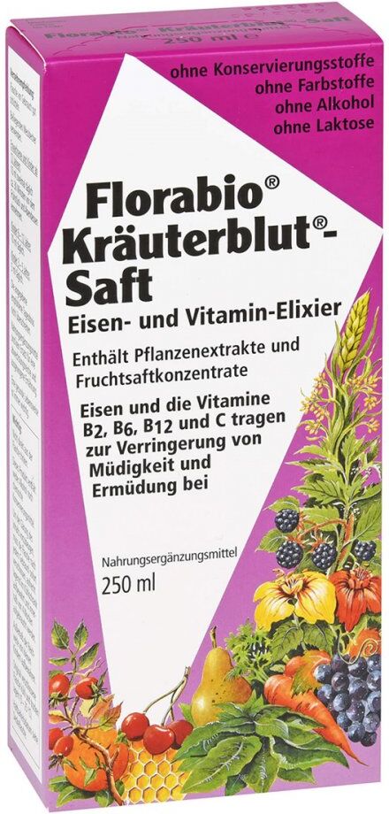 Kräuterblutsaft Florabio 250ml
