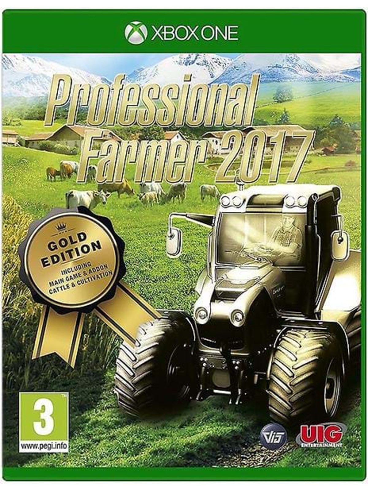 Professional Farmer 2017: Gold Edition - Microsoft Xbox One - Simulation - PEGI 3