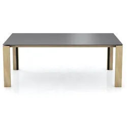 Mobitec Esstisch Terra 220 x 100 cm Keramik Schwarz