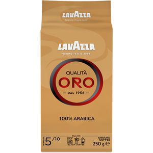 Lavazza Kaffee Qualita Oro, gemahlener Kaffee, 100% Arabica, 250 g