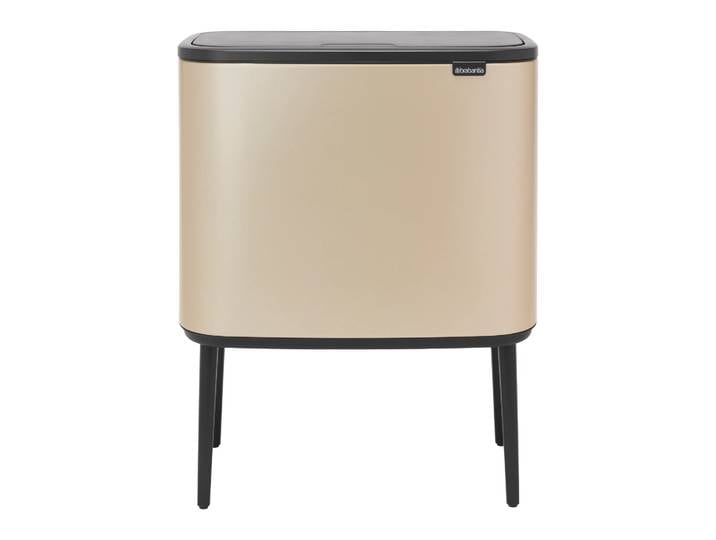 Brabantia Bo Touch Bin 11+23 litres Metallic Gold