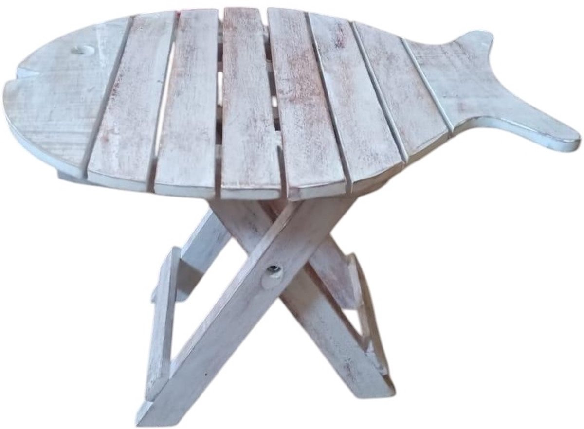 Loka Vouwbare Houten Tafel Wit