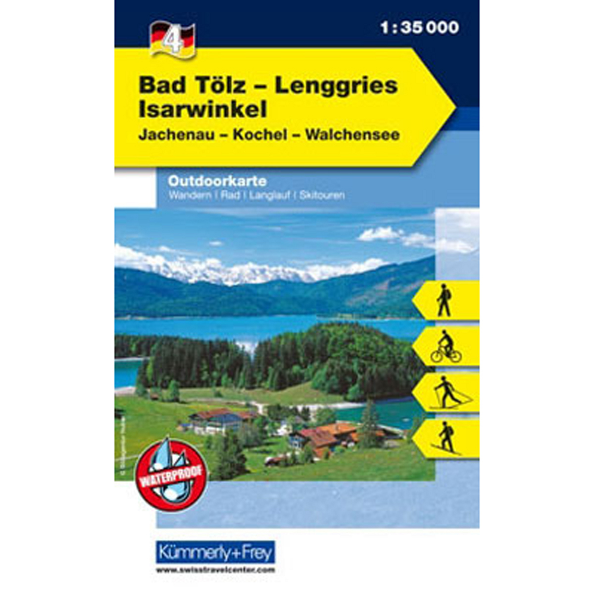 Kümmerley&Frey Bad Tölz - Isarwinkel OK 04 Topografische Karten