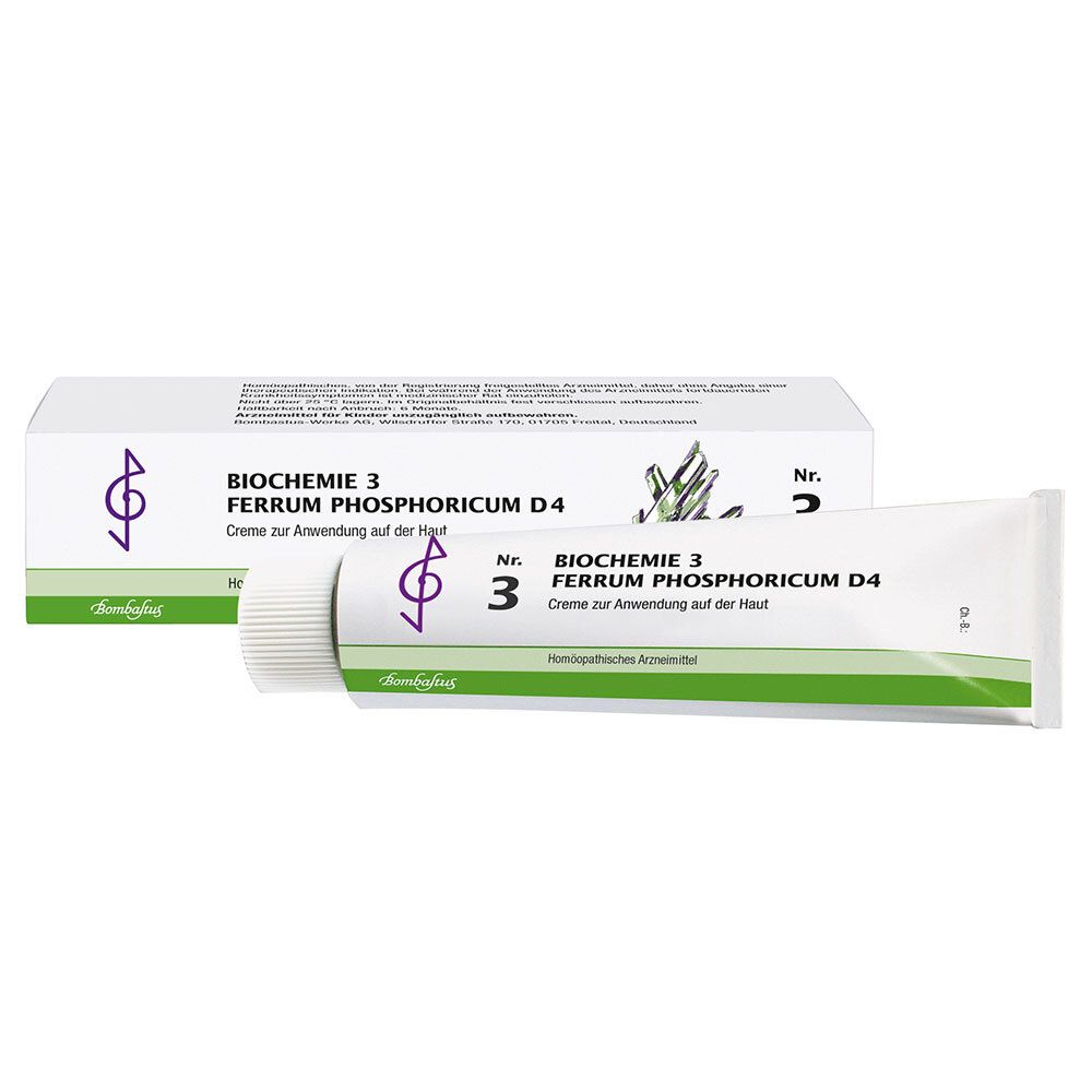 Biochemie 3 Ferrum phosphoricum D 4 Creme 100 ml