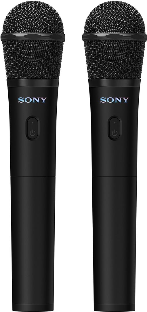 Sony Set de 2 micrófonos inalámbricos negros y receptor ULTMIC1. Negro