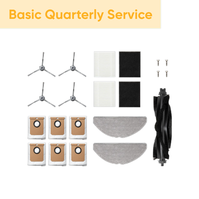 Basic Quarterly Service — eufy L60 Hybrid SES Accessories Subscription Service Bundle