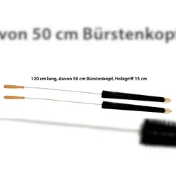 Mape 2 x Ziegenhaar Heizkörperbürste - Die Bürste mit langem Bürstenkopf für Heizkörper und Radiator Heizungsbürste