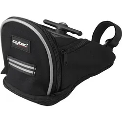 CYTEC Fahrradtasche Fahrradtasche Satteltasche Comp Plus, Größe L in Schwarz Schwarz