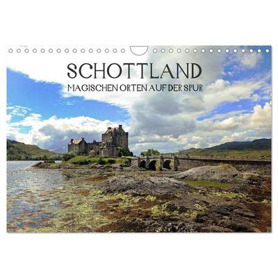 Schottland - magischen Orten auf der Spur (Wandkalender 2027 DIN A4 quer), CALVENDO Monatskalender