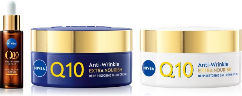 NIVEA Q10 set with anti-wrinkle effect