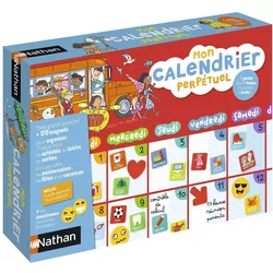 Nathan Aktivitäten Kalender (Französisch, 6 - 8.25 Jahre)