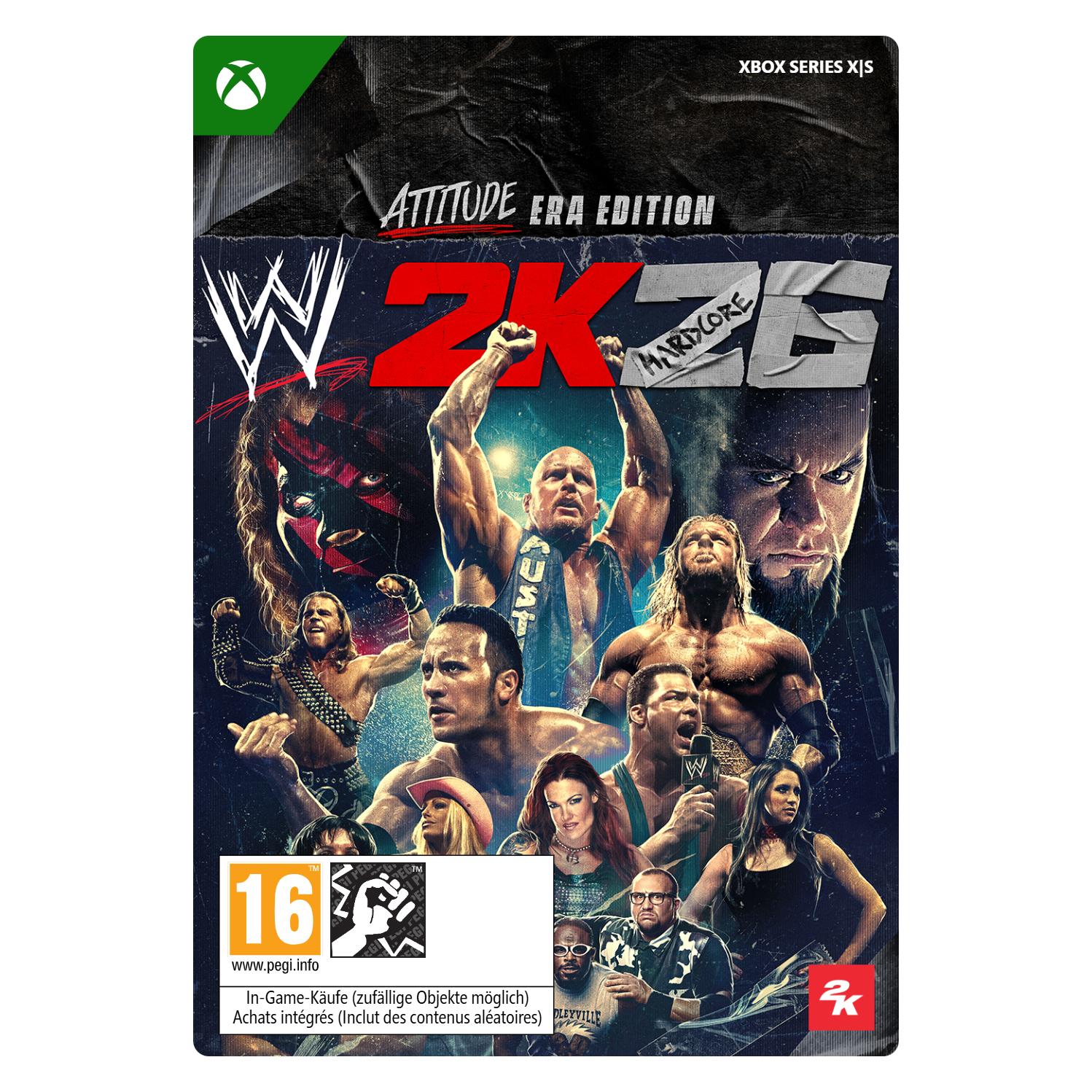 Microsoft Xbox WWE 2K26 Attitude Era Edition Download Code (EP2-68067)