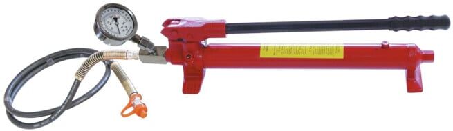 Gedore Pompe hydraulique manuelle avec manomètre (2478676)