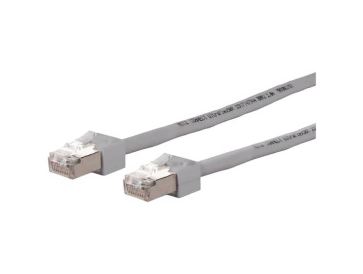 Metz Connect 13084U2033-E RJ45 netwerkkabel, patchkabel CAT 6 S/FTP 2m grijs 1 st.