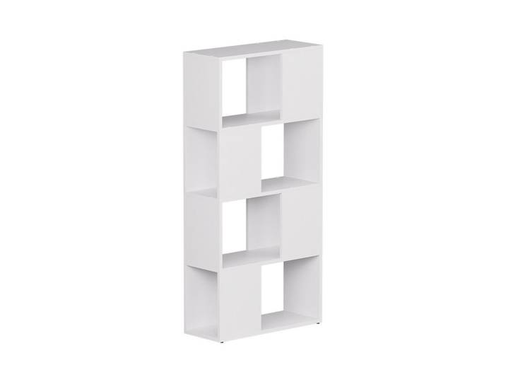 Vicco Raumteiler Eneos Weiß 60 x 124.5 cm, 3 Fächer, Rechteckig, 60x124.5x24 cm, Wohnzimmer, Raumteiler, Raumtrenner
