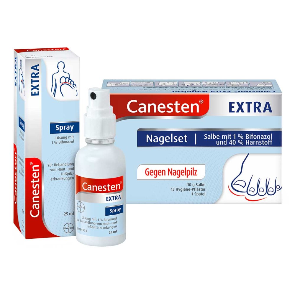 Bayer Vital GmbH Canesten EXTRA Nagelpilz-Set mit EXTRA Spray 08102035