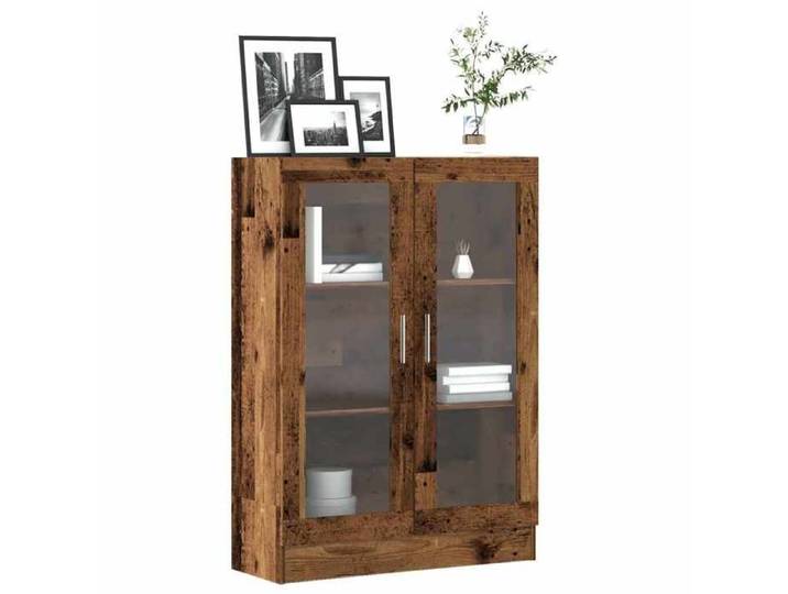 Bibliothèque - - Vieux bois - 82 5x30 5x115 cm - Bois d'ingénierie