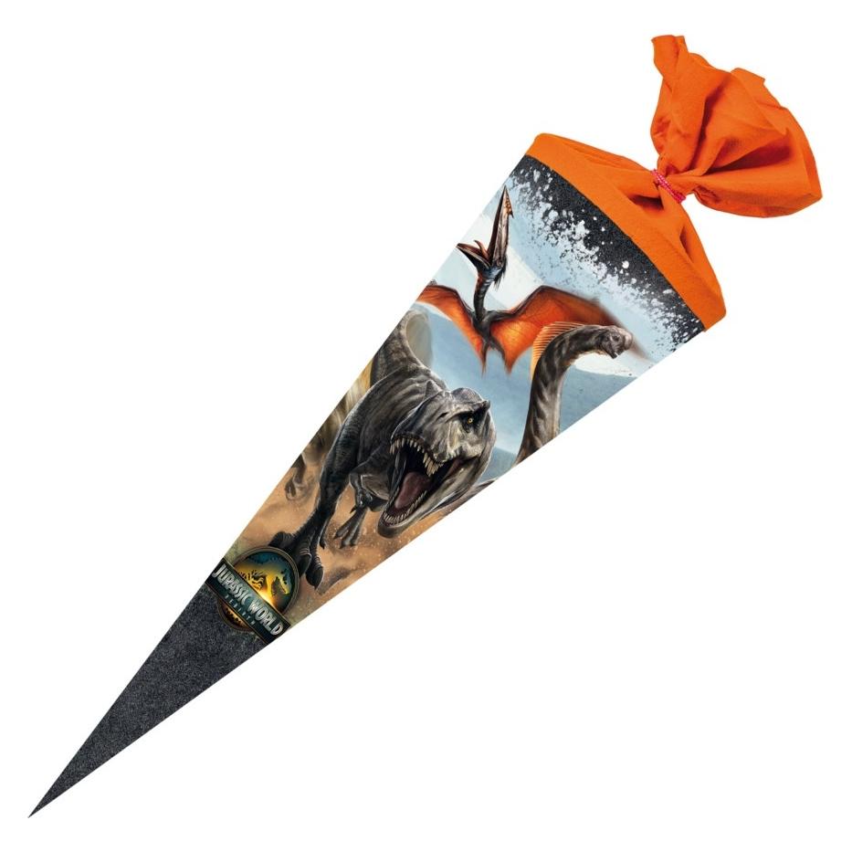 Nestler Schultüte Jurassic World Wiedergeburt 70cm mit Filzverschluss (70 cm, 1x) (71363625)