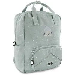 trixie Rucksack groß Mr. Shark 34 x 27 x 12 cm grau 11 Liter