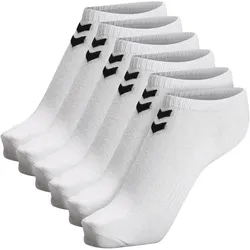 6er Pack hummel hmlCHEVRON Sneakersocken 9425 - white/white 41-45