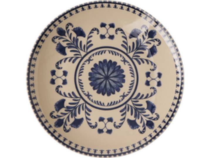 Lot de 6 Assiettes plates D27cm Vila Flore