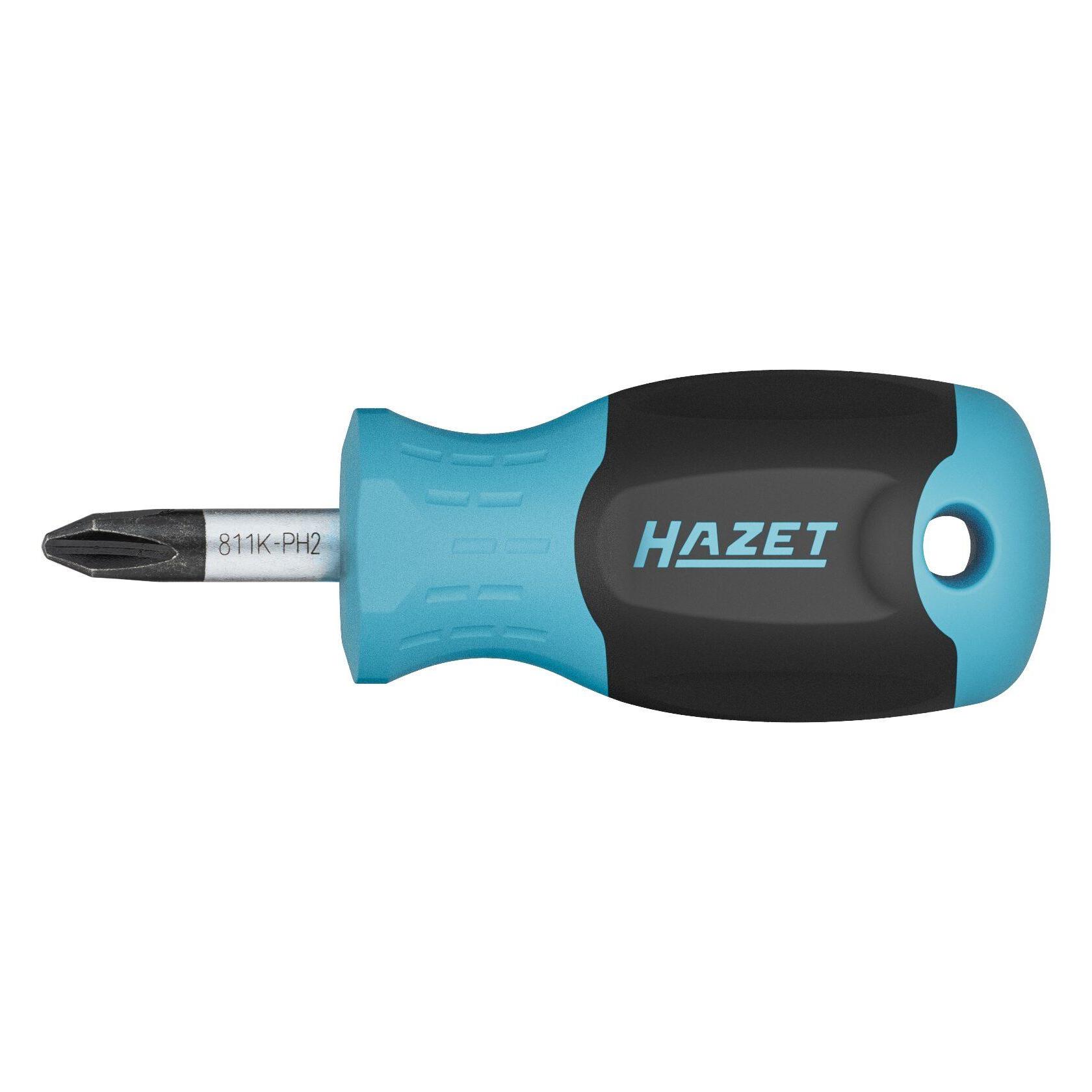 Hazet Schraubendreher 811K-PH2 Kreuzschlitz Profil PH SW PH2 (811K-PH2)