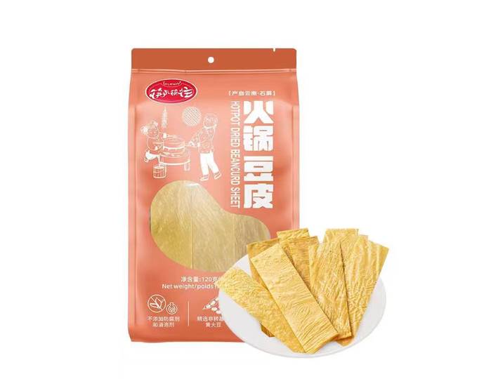 Kuai Lai Kuai Wang Gedroogde tofuvel voor hotpot 120 g