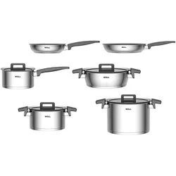 Woll Concept, Pfannenset + Topfset, Silber