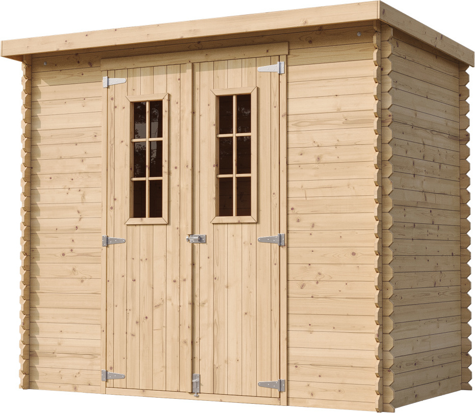 TIMBELA M310C Holzhaus Gartenhaus - B239xL142xH200 cm/ 2,63 m2