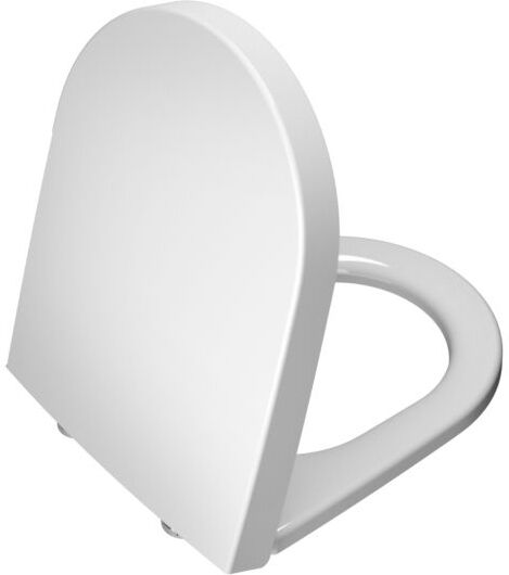 VitrA Options WC-Sitz 89-003-401 36x45cm, Scharniere Edelstahl, weiß, ohne Absenkautomatik