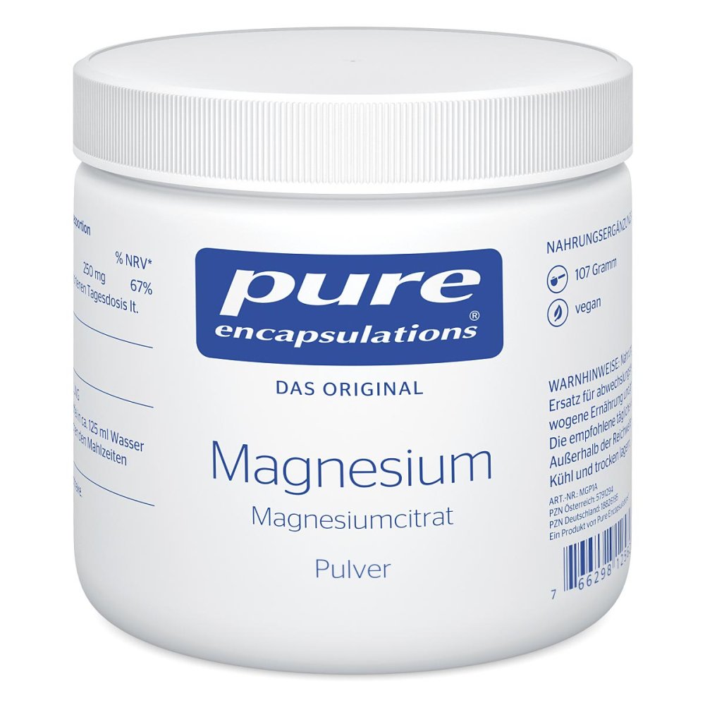 pro medico GmbH Pure Encapsulations Magnesium Magnesiumcitrat Pulver 18826195