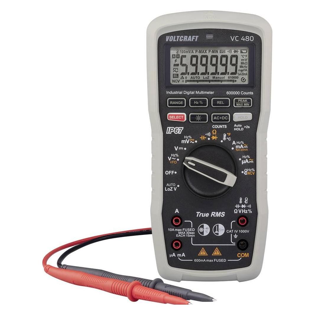 Voltcraft (VC-16821325+VC-18652745) (CAT IV 1000V, Hand-Multimeter) (VC-16821325+VC-18652745)