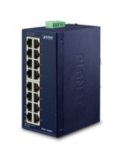 Planet Unmanaged Fast Ethernet 10/100 Wandmontage Industrial 16-Port 10/100TX Switch (ISW-1600T)