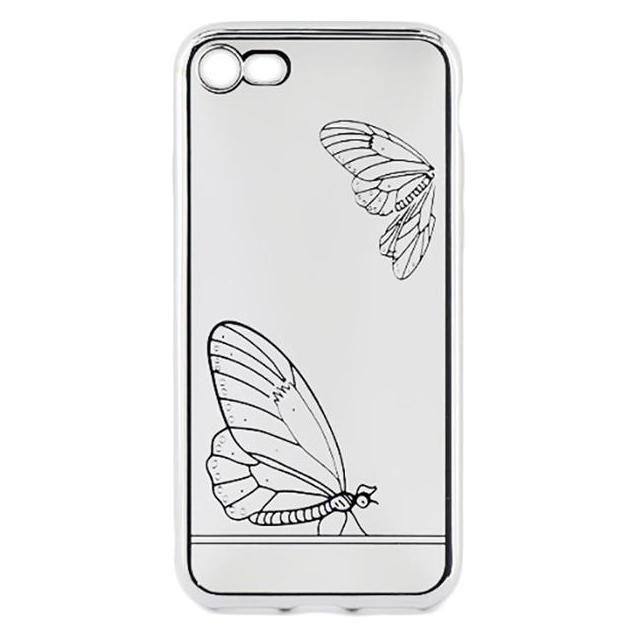 Tellur Cover Silicone for iPhone 7 Butterfly silver (Apple iPhone 7) (TLL121141)