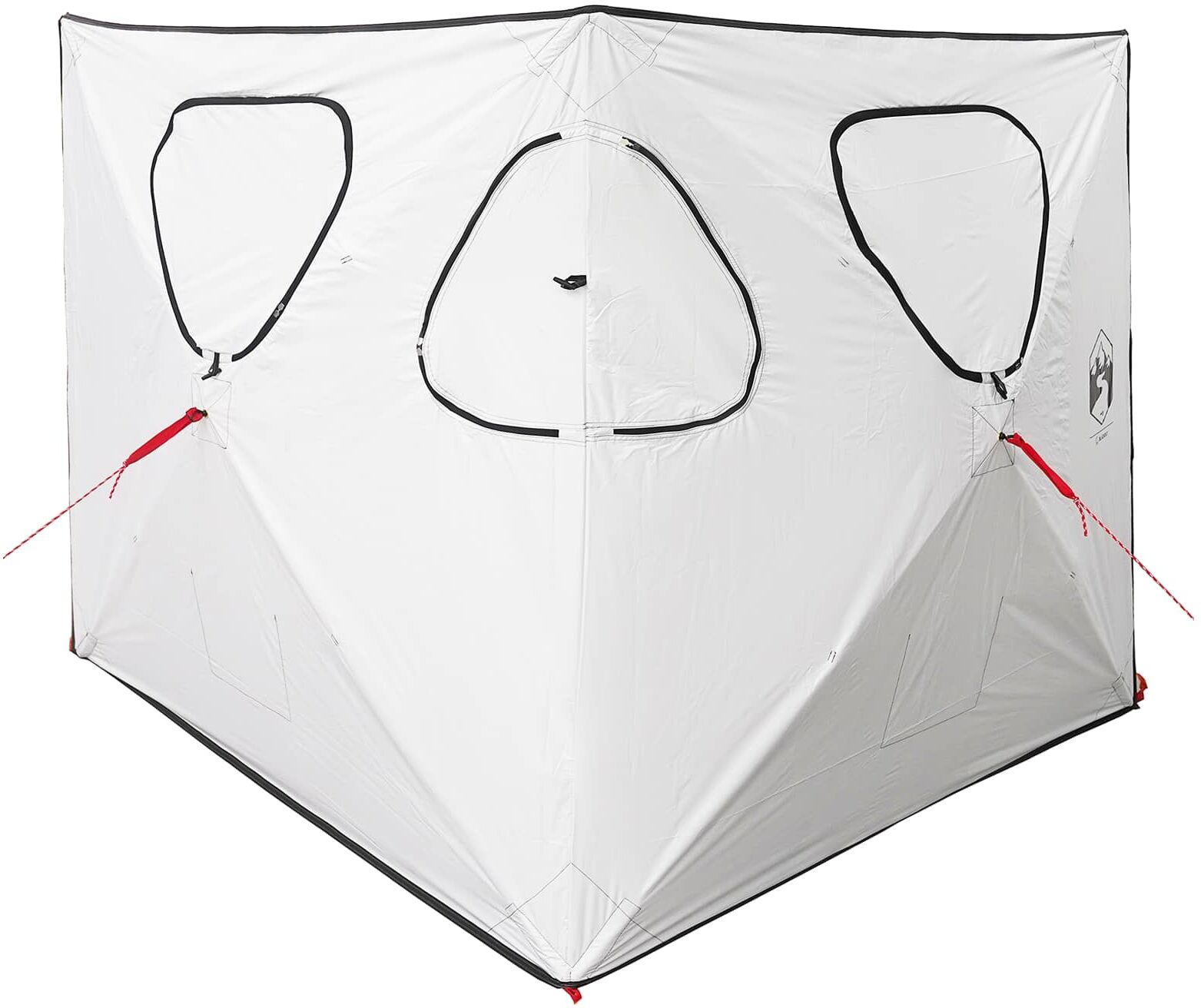 vidaXL Tente de Chasse Blanc Occultant 145 x 145 x 150 cm