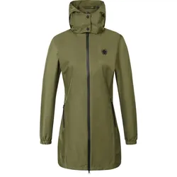 Covalliero Damen Regenmantel Parka olive F/S 24, Größe: S