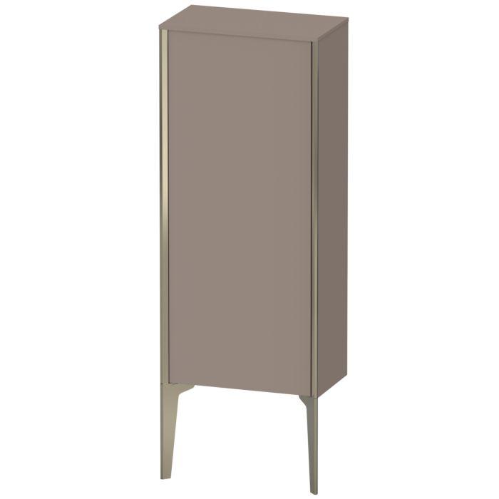 Duravit XViu Halbhochschrank XV1305RB143 40x24x89cm, champagner matt, Tür rechts, basalt matt