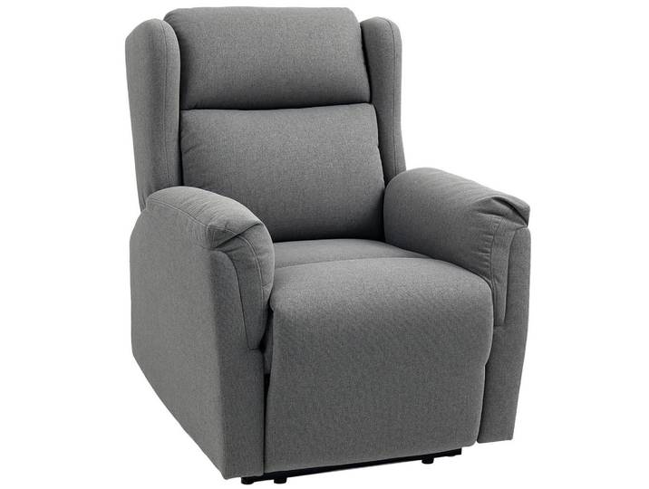 Homcom Relaxsessel, Fernsehsessel mit Liegefunktion, TV-Sessel mit Taschenfederkern, Dunkelgrau, Füllung: Schaumstoff,Taschenfederkern, 80x101x94 cm, Wohnzimmer, Sessel, Relaxsessel