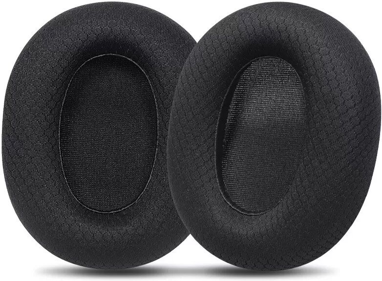 INF Schwarze Fußballnetz-Ohrpolster (2 Stk.) kompatibel mit Edifier W800BT Free